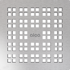 Mřížka Alcadrain (Alcaplast) pro nerezové vpusti 102 x 102 mm nerez MPV015