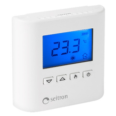 Digitální prostorový termostat - +5 °C až +40 °C, 24V, 4Dx1 *AN* IVAR.TAD