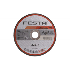 Kotouč řezný FESTA 22274 INDUSTRY na kov 150x2x22,2mm