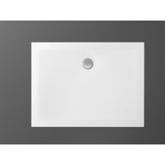 Vanička sprchová z litého mramoru Kermi Koralle EXD obdélníková 1000 x 900 x 30 mm, bílá s protiskluzovou ochranou anti-slip